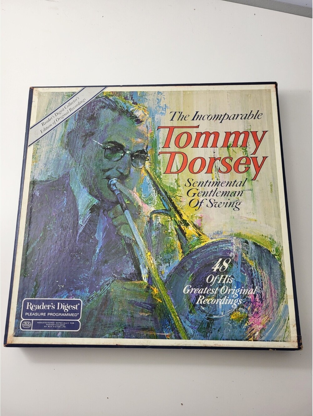 The Incomparable Tommy Dorsey Record Set 48 Of His Greatest Recordings NEW RIPS